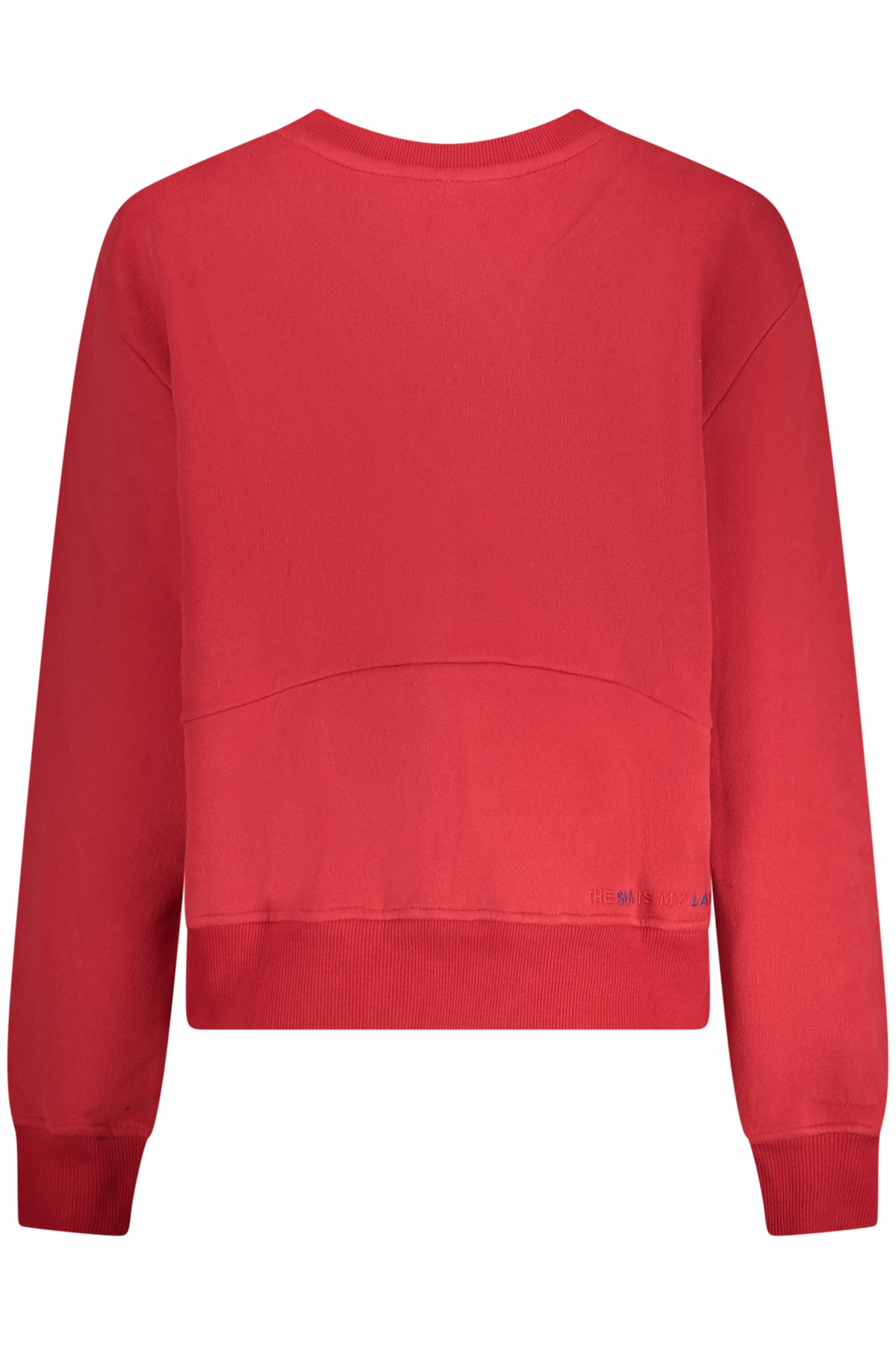 NORTH SAILS WOMEN'S RED ZIP-UP SWEATSHIRT
