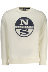 NORTH SAILS MEN'S ZIP-UP SWEATSHIRT WHITE