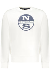NORTH SAILS MEN'S ZIP-UP SWEATSHIRT WHITE