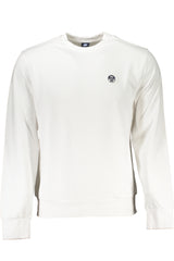 NORTH SAILS MEN'S WHITE ZIPLESS SWEATSHIRT