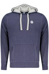 NORTH SAILS MEN'S BLUE ZIP-UP SWEATSHIRT
