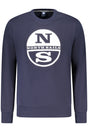 NORTH SAILS MEN'S BLUE ZIP-UP SWEATSHIRT