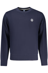 NORTH SAILS MEN'S BLUE ZIP-UP SWEATSHIRT