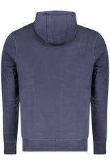 NORTH SAILS MEN'S BLUE ZIP-UP SWEATSHIRT