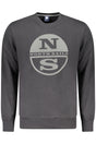 NORTH SAILS MEN'S BLACK ZIP-UP SWEATSHIRT