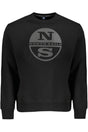 NORTH SAILS MEN'S BLACK ZIP-UP SWEATSHIRT