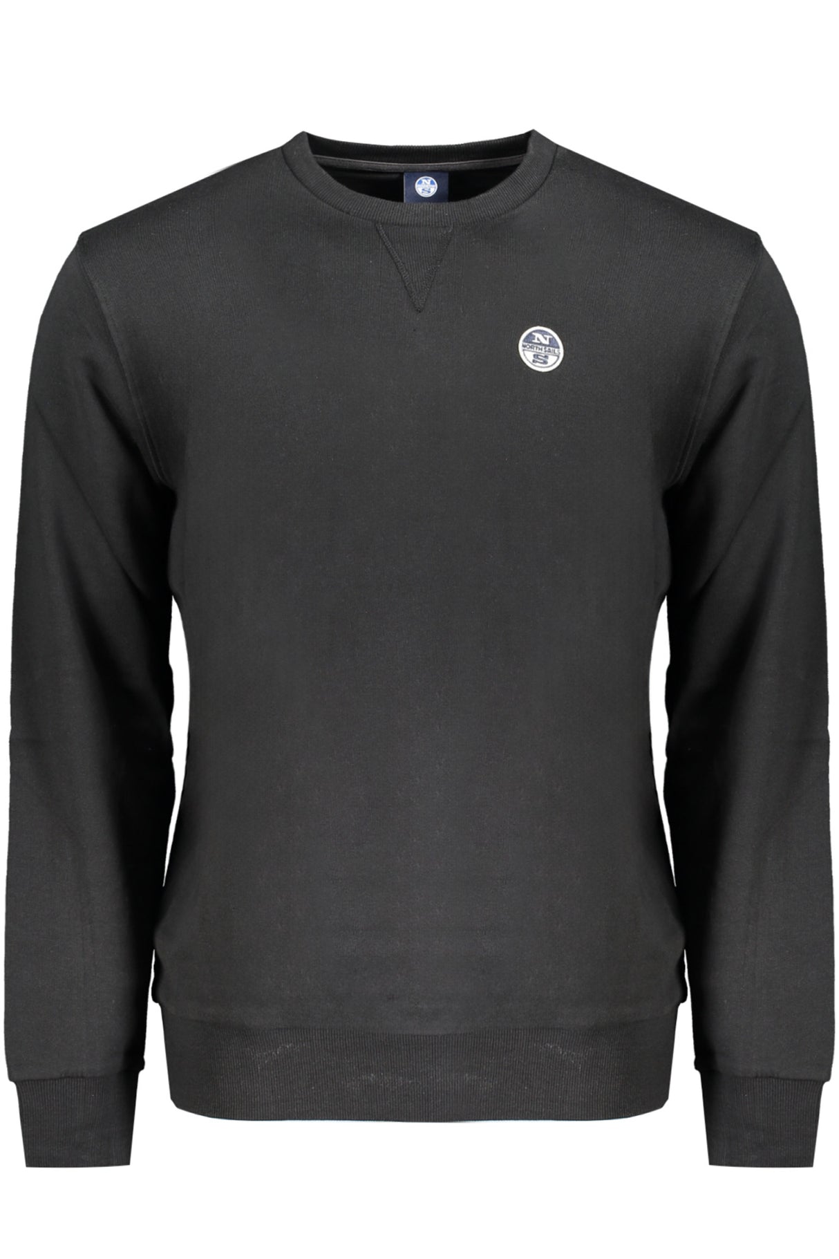 NORTH SAILS MEN'S BLACK ZIP-UP SWEATSHIRT