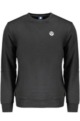 NORTH SAILS MEN'S BLACK ZIP-UP SWEATSHIRT