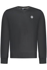 NORTH SAILS MEN'S BLACK ZIP-UP SWEATSHIRT