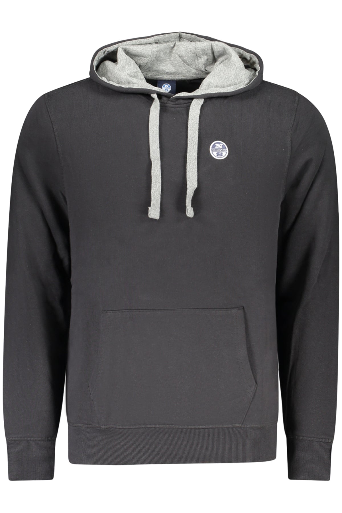 NORTH SAILS MEN'S BLACK ZIP-UP SWEATSHIRT