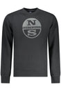 NORTH SAILS MEN'S BLACK ZIP-UP SWEATSHIRT