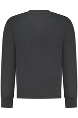 NORTH SAILS MEN'S BLACK ZIP-UP SWEATSHIRT