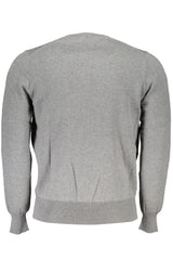 NORTH SAILS GRAY MEN'S SWEATER