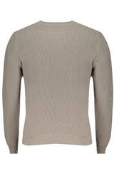 NORTH SAILS GRAY MEN'S SWEATER