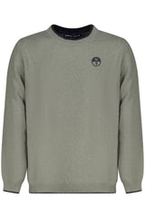 NORTH SAILS GREEN KIDS' SWEATER