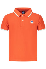NORTH SAILS KIDS' SHORT-SLEEVE POLO SHIRT, ORANGE