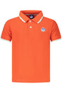 NORTH SAILS KIDS' SHORT-SLEEVE POLO SHIRT, ORANGE
