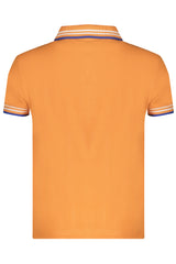 NORTH SAILS ORANGE SHORT SLEEVED POLO SHIRT FOR CHILDREN