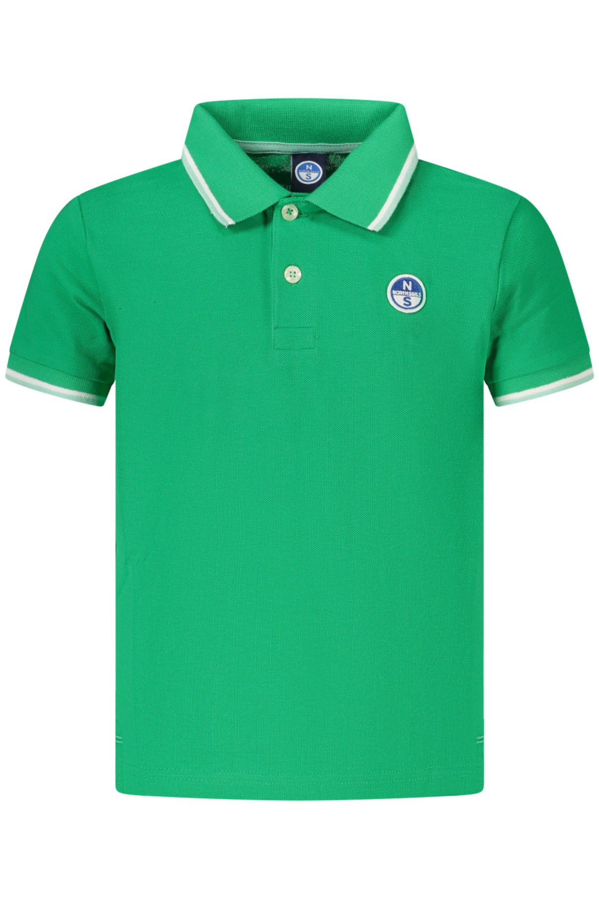 NORTH SAILS CHILDREN'S SHORT-SLEEVED POLO SHIRT, GREEN