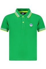 NORTH SAILS CHILDREN'S SHORT SLEEVE POLO GREEN