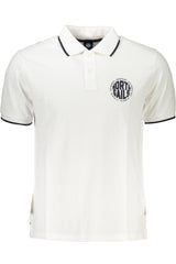NORTH SAILS MEN'S WHITE SHORT SLEEVED POLO SHIRT