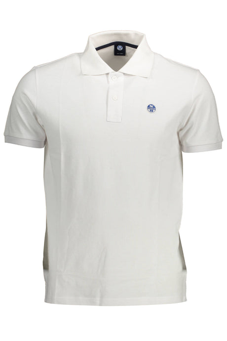 NORTH SAILS MEN'S SHORT SLEEVE POLO WHITE