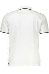 NORTH SAILS MEN'S WHITE SHORT SLEEVED POLO SHIRT