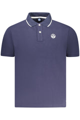 NORTH SAILS MEN'S SHORT SLEEVE POLO BLUE