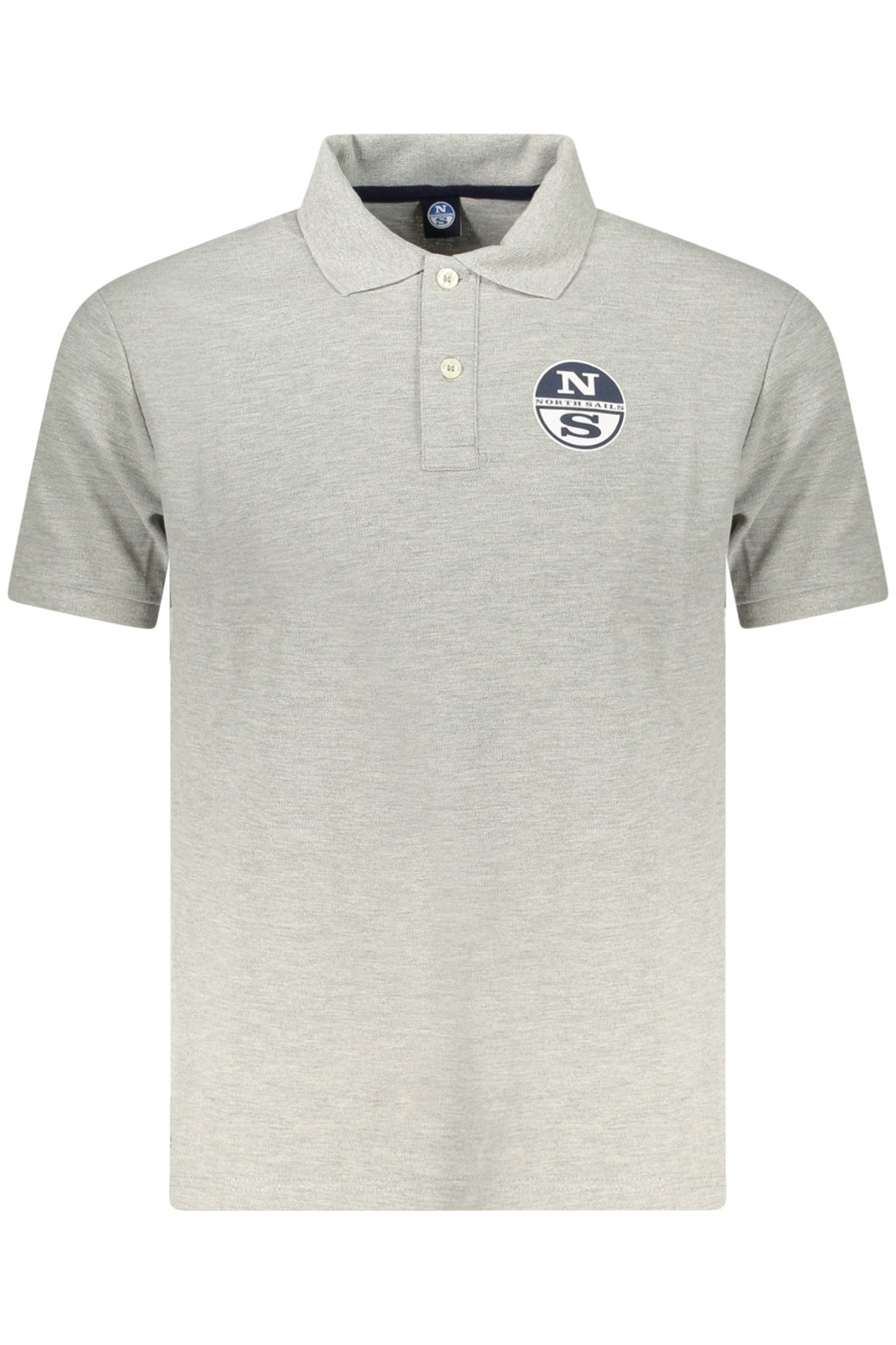 NORTH SAILS MEN'S SHORT SLEEVE POLO GREY