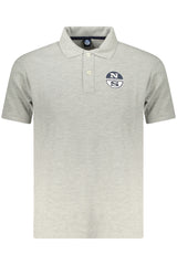 NORTH SAILS MEN'S SHORT SLEEVE POLO GREY