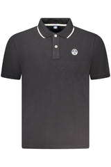 NORTH SAILS MEN'S SHORT SLEEVE POLO BLACK