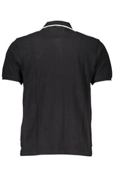 NORTH SAILS MEN'S BLACK SHORT SLEEVED POLO SHIRT