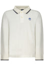 NORTH SAILS LONG-SLEEVED POLO SHIRT FOR KIDS, WHITE