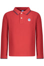NORTH SAILS KIDS' LONG-SLEEVED POLO SHIRT, RED