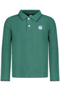 NORTH SAILS CHILDREN'S LONG-SLEEVED POLO SHIRT, GREEN