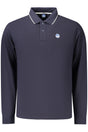 NORTH SAILS MEN'S LONG-SLEEVED POLO SHIRT, BLUE