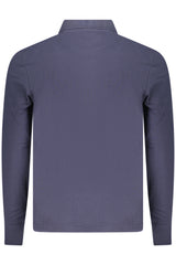 NORTH SAILS MEN'S LONG-SLEEVED POLO SHIRT, BLUE