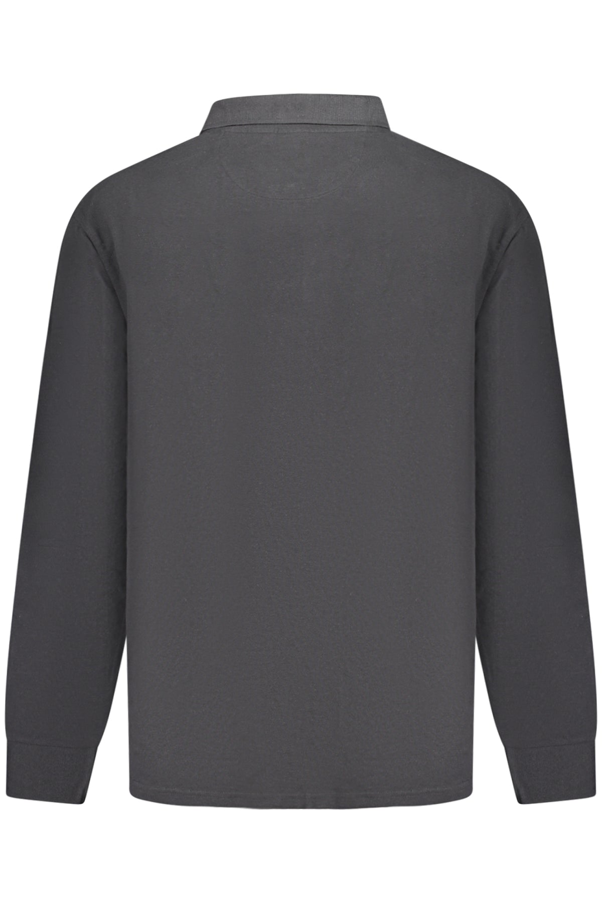 NORTH SAILS MEN'S LONG-SLEEVED POLO SHIRT, BLACK
