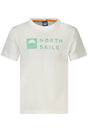NORTH SAILS SHORT-SLEEVED T-SHIRT FOR CHILDREN, WHITE