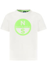 NORTH SAILS SHORT SLEEVE T-SHIRT CHILDREN WHITE