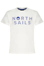 NORTH SAILS WHITE SHORT SLEEVED T-SHIRT FOR CHILDREN