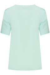 NORTH SAILS GREEN WOMEN'S SHORT SLEEVE T-SHIRT