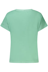 NORTH SAILS GREEN WOMEN'S SHORT SLEEVE T-SHIRT