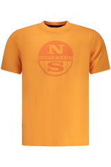 NORTH SAILS MEN'S SHORT-SLEEVE T-SHIRT ORANGE