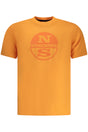 NORTH SAILS MEN'S SHORT-SLEEVE T-SHIRT ORANGE