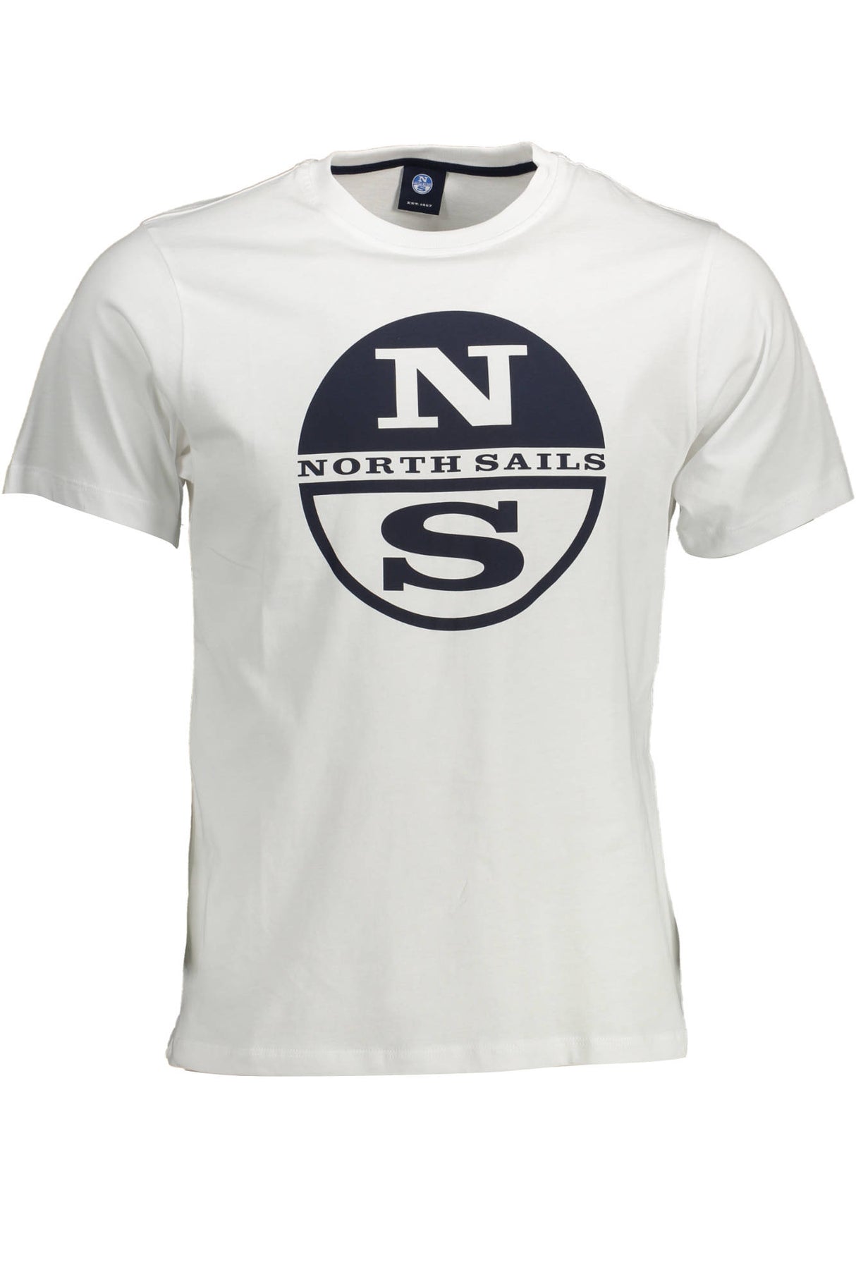 NORTH SAILS WHITE MEN'S SHORT SLEEVE T-SHIRT