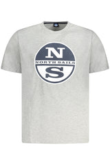 NORTH SAILS SHORT SLEEVE T-SHIRT MEN GREY