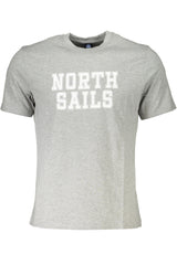 NORTH SAILS MEN'S SHORT SLEEVED T-SHIRT GRAY