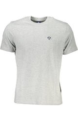 NORTH SAILS MEN'S SHORT SLEEVED T-SHIRT GRAY