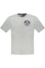NORTH SAILS SHORT SLEEVE T-SHIRT MEN GREY